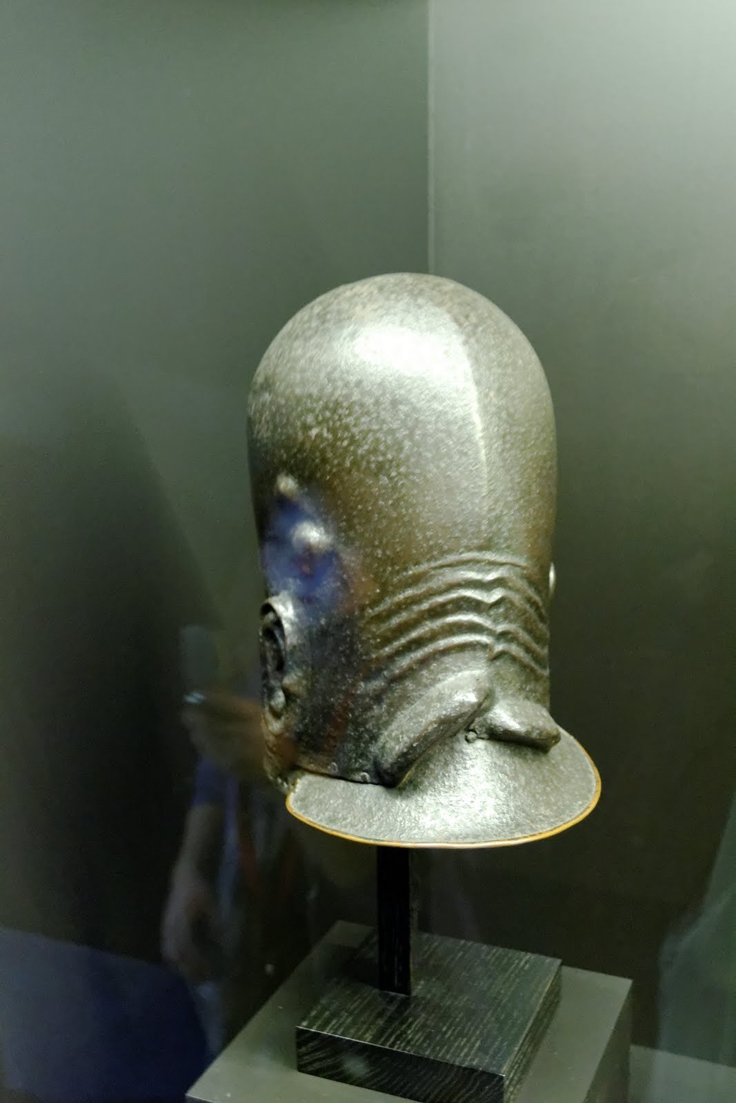A hand-crafted Japanese kabuto helmet